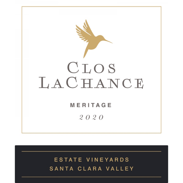 Clos LaChance Estate Meritage Red Wine 2020