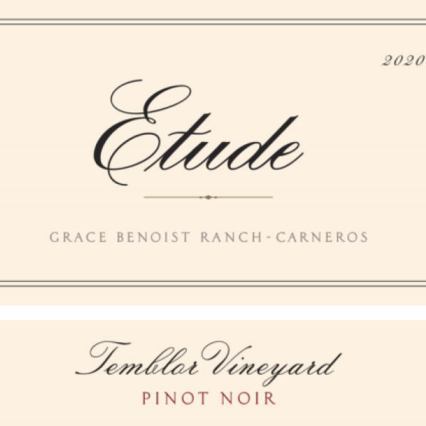 Etude Temblor Vineyard Pinot Noir 2020