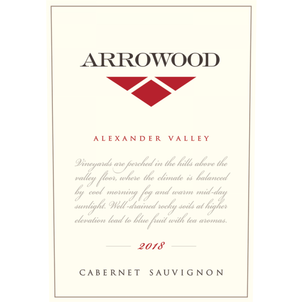 Arrowood Alexander Valley Cabernet 2018